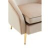 Farah Mink Velvet Armchair - Image 6