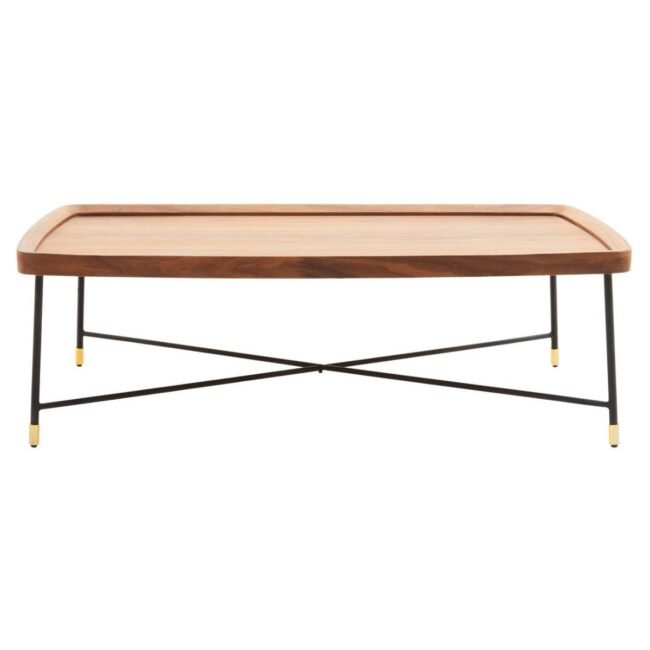 Oham Coffee Table With Cross Legs