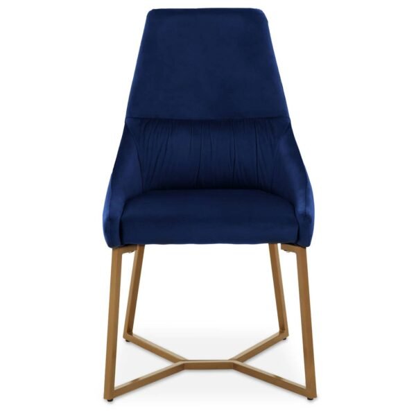 Fieste Midnight Velvet Dinner Chair