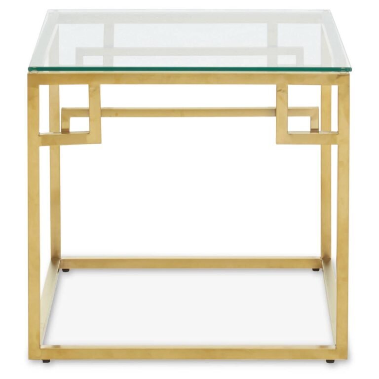 Alia Gold Brushed Side Table