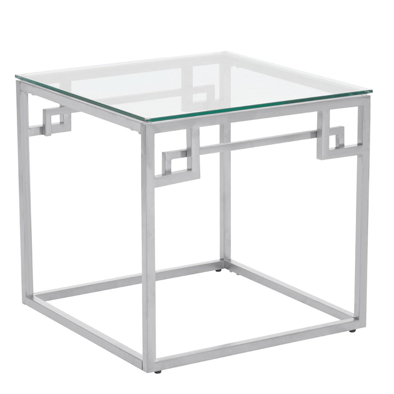 Alia Silver Side Table