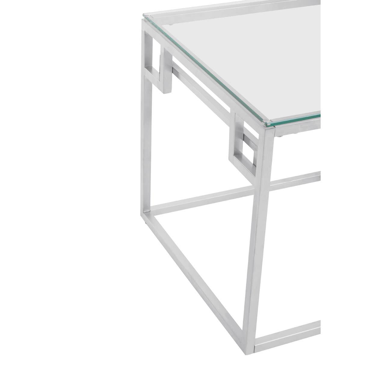 Alia Silver Side Table