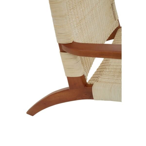 Eversley Woven Chair In Natural Rattan - Image 8