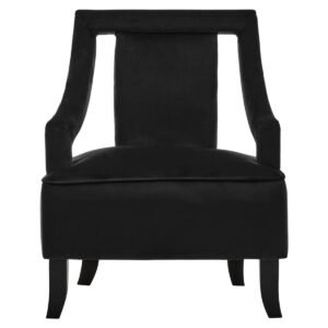 Aye Black Velvet Chair