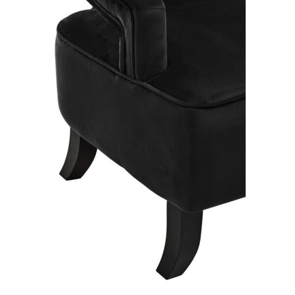 Aye Black Velvet Chair - Image 8