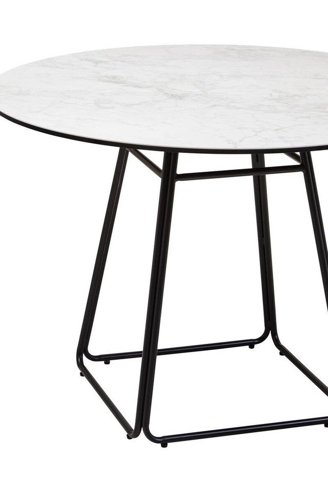 Emperio Ceramic Marble Effect Dining Table Emperio Ceramic Marble Effect Dining Table