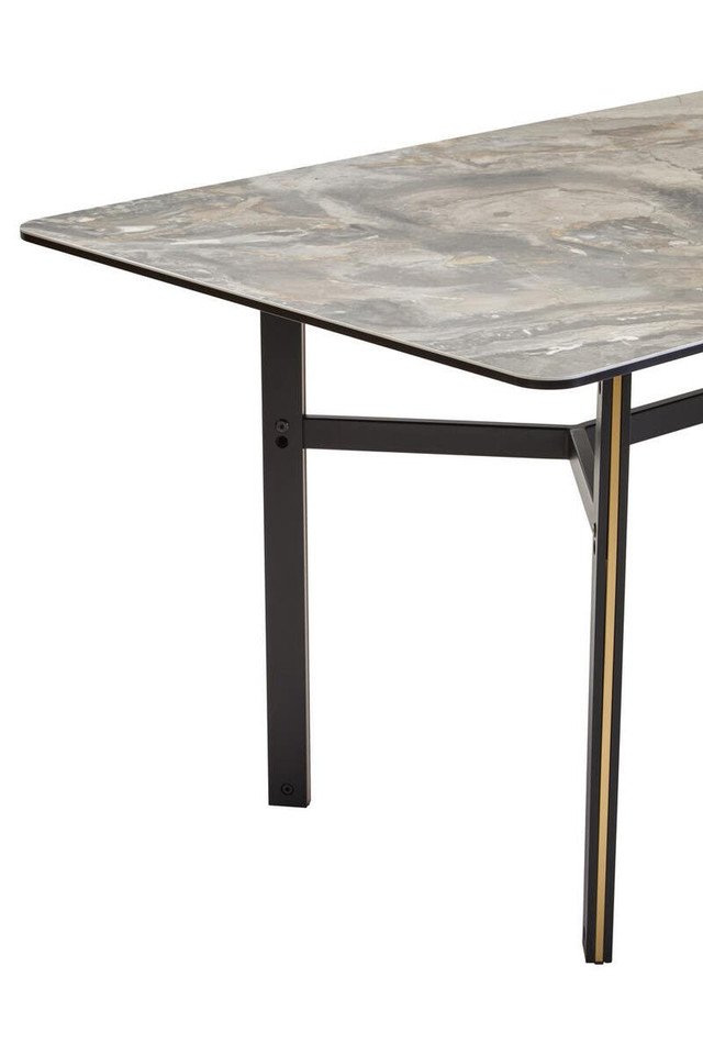 Emperio Ceramic Marble Effect Dining Table Emperio Ceramic Marble Effect Dining Table