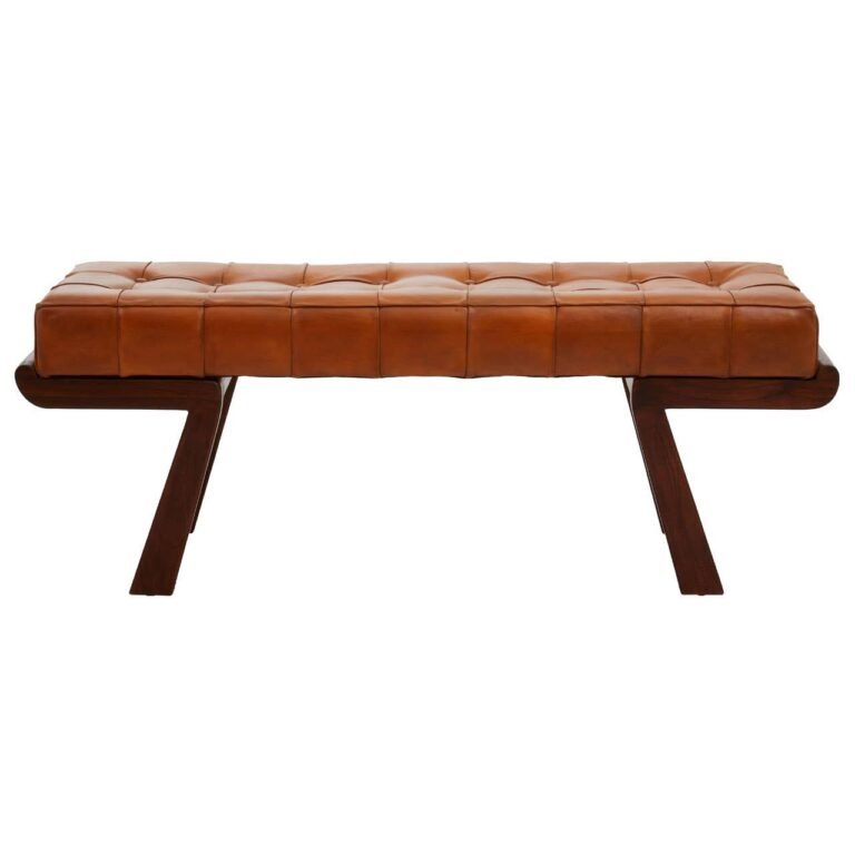 Harrington Bench With Angular Base