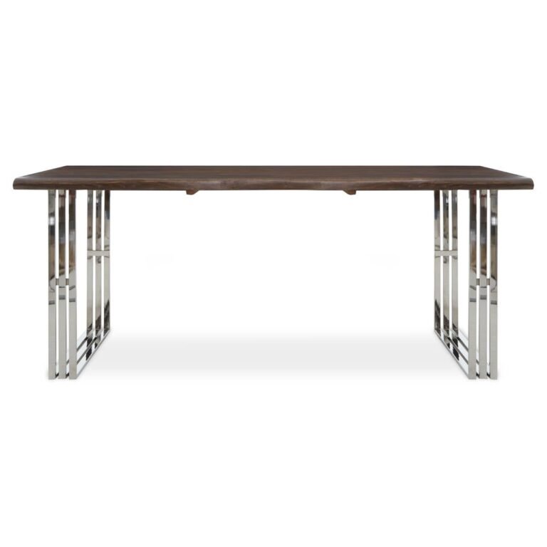 Kie Natural And Silver Dining Table
