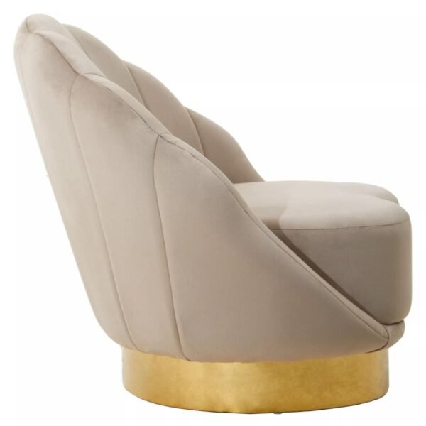 Aritz Mink Velvet Chair - Image 3