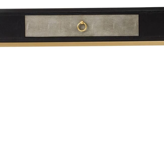 Rutiere GREY SHAGREEN CONSOLE TABLE