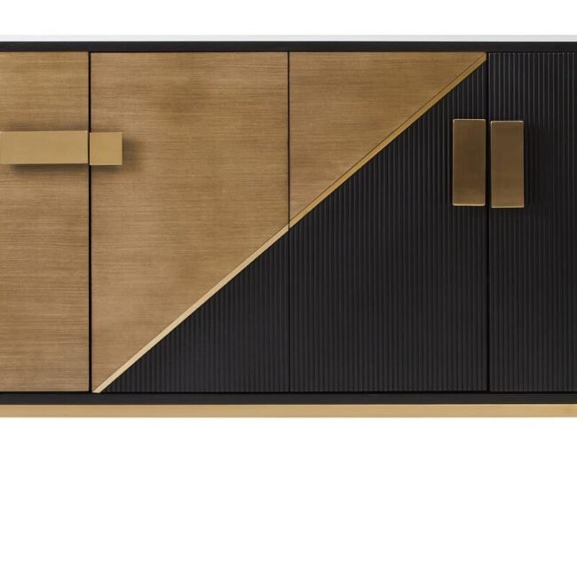Avioli BLACK AND GREY SIDEBOARD