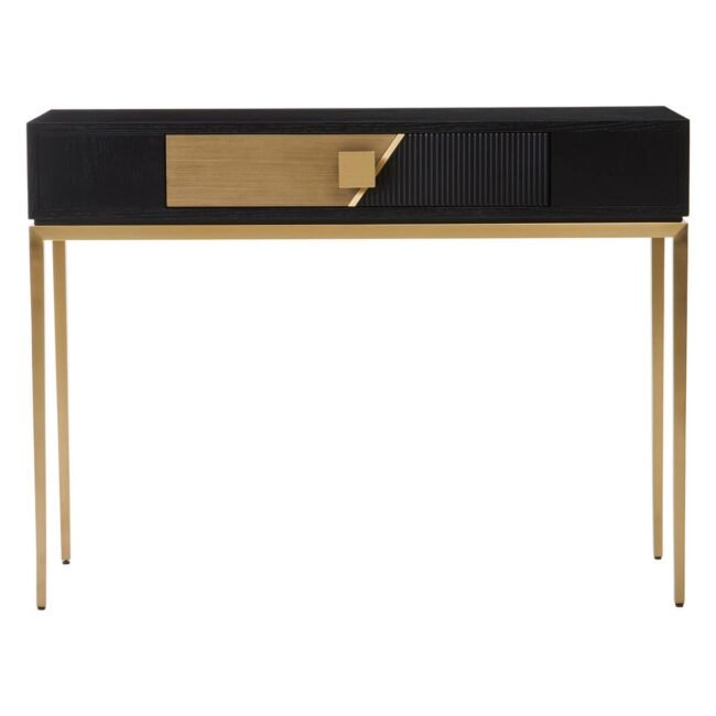 Avioli BLACK AND GREY CONSOLE TABLE