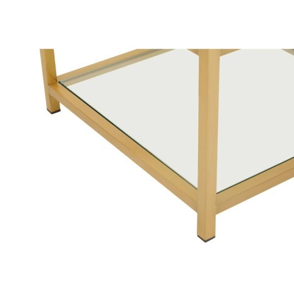 Aiste Matte Gold End Table - Image 7