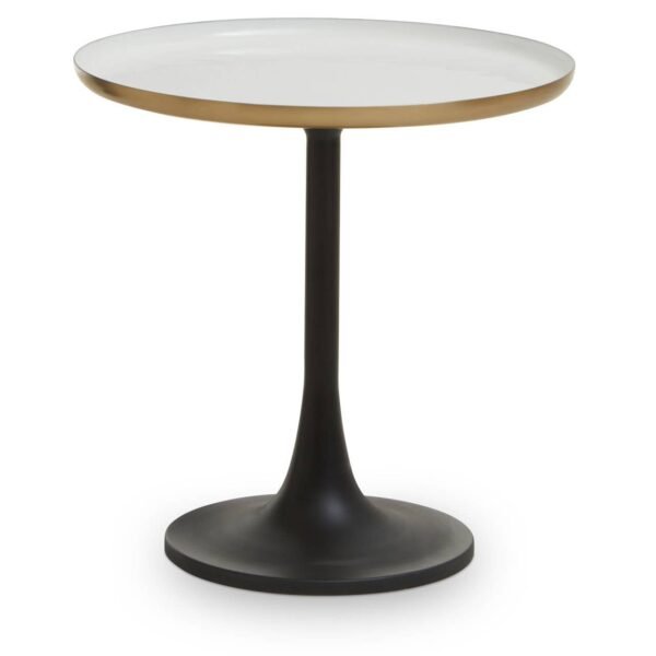 Ala Side Table With Column Base