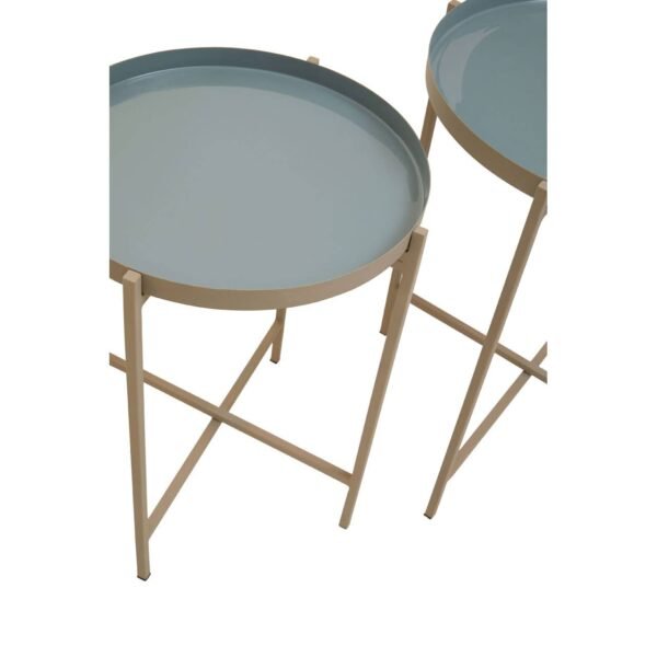 Bou Set Of Three Side Table With Cross Legs - Image 8