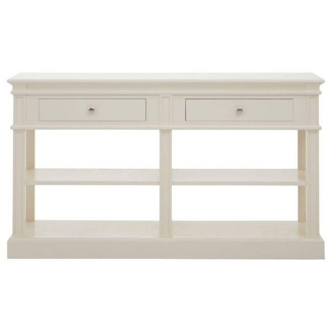 Vent White Console Table