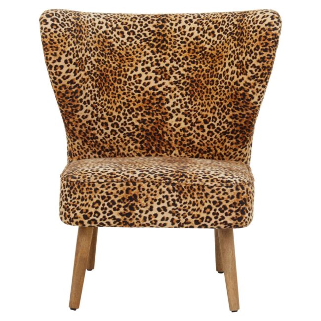 Fena Black Velvet Chair