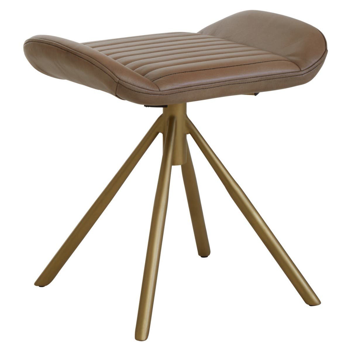 Olk Buffalo Grey Leather Foot Stool Olk Buffalo Grey Leather Foot Stool