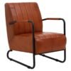 Olk Buffalo Tan Leather Armchair - Image 2