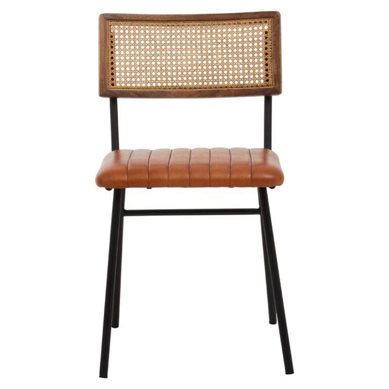Olk Buffalo Tan Leather Dining Chair