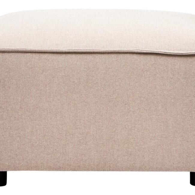 Lousey Natural Fabric Sofa Ottoman
