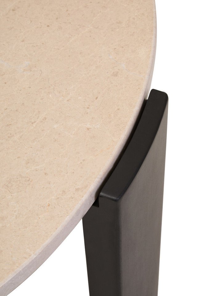 Alero Round Marble Top Coffee Table Alero Round Marble Top Coffee Table