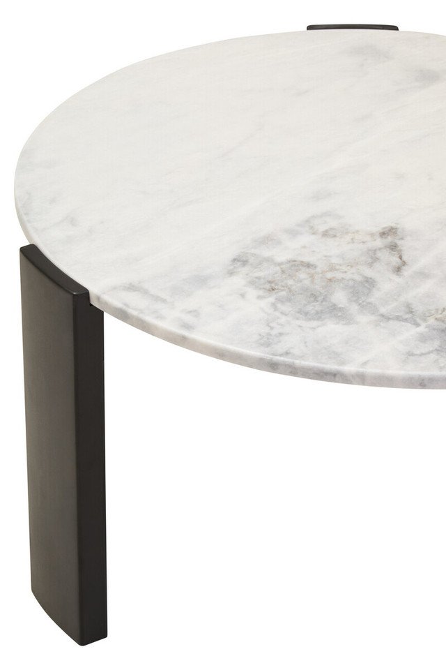 Alero Round Marble Top Coffee Table Alero Round Marble Top Coffee Table