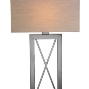 Cross Black Nickel Table Lamp