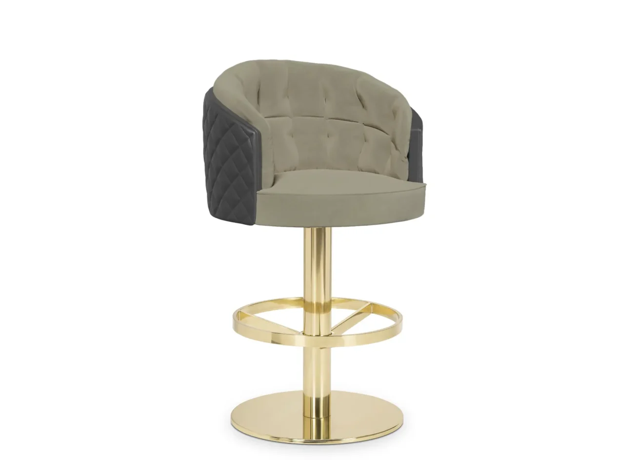 Otto Swivel Bar Chair