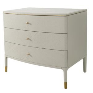 Vancent Off - White Chest Of Drawers