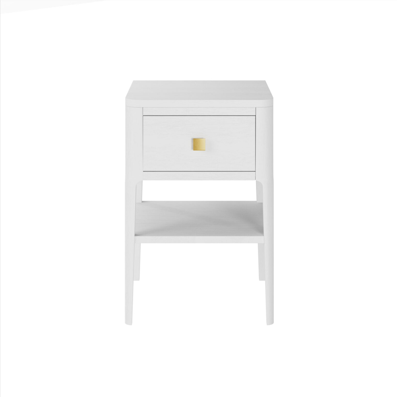 Abberley Bedside White 1 Drawer