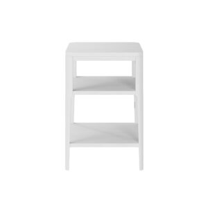 Abberley End Table White