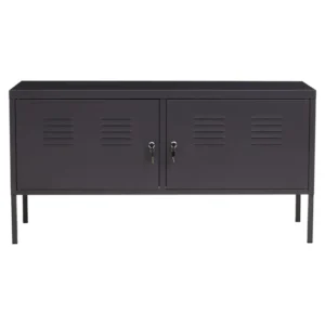 Acadia Two Door Grey Locker Cabinet