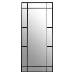 Aina Floor Standing Mirror Black Frame