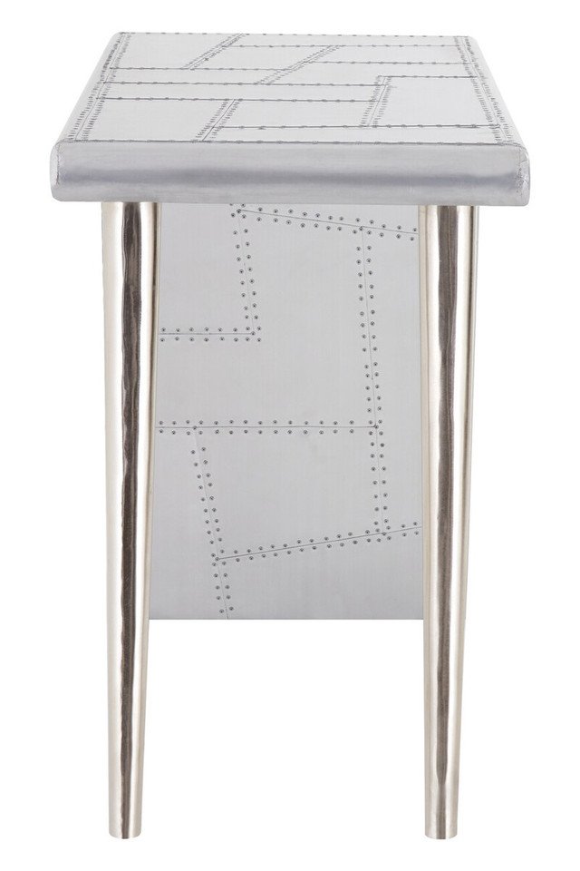Alvo Aluminum Wing Desk with Shelves Alvo Aluminum Wing Desk with Shelves