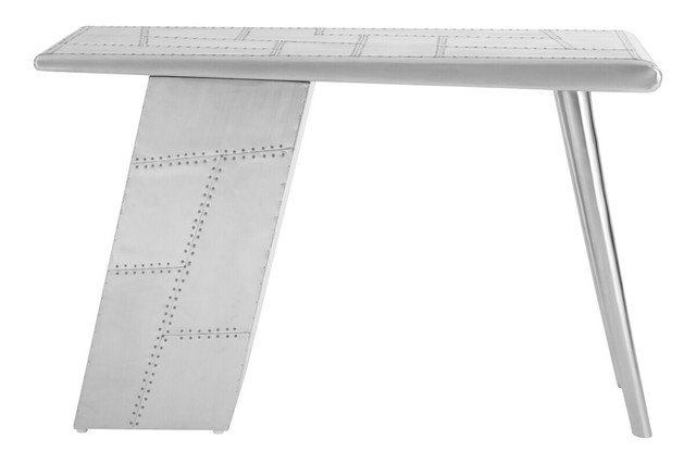 Alvo Aluminum Wing Desk with Shelves Alvo Aluminum Wing Desk with Shelves