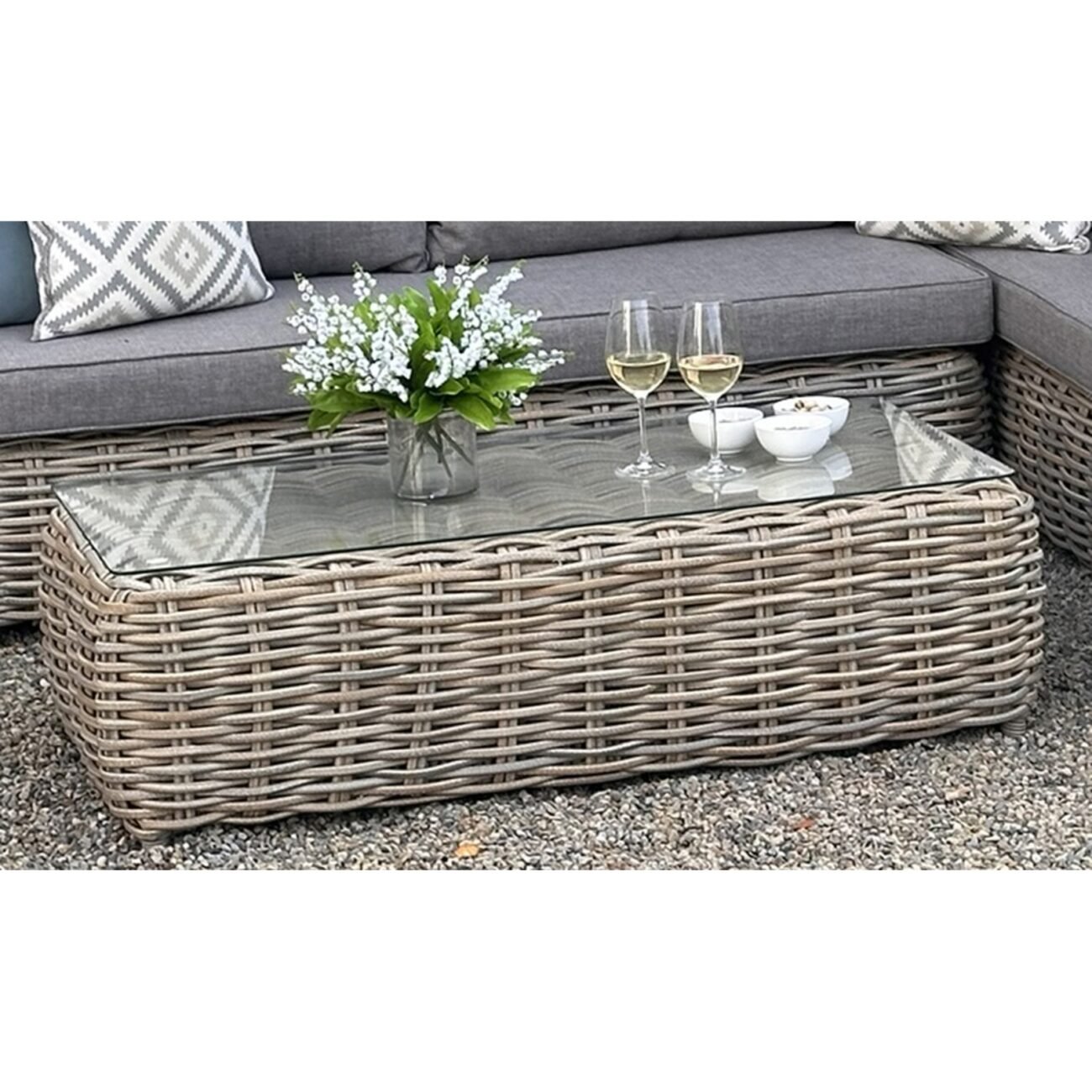 Amalfi Collection Outdoor Large Corner Set Amalfi Collection Outdoor Large Corner Set