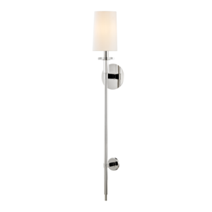 Amherst Wall Sconce Long Nickel