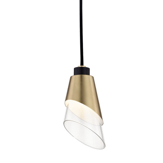 Angie Pendant Brass
