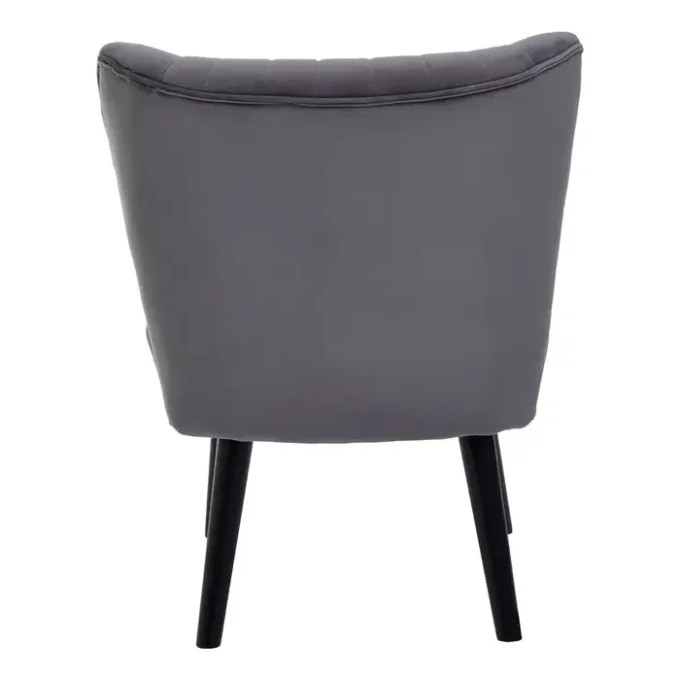 Argen Park Grey Velvet Chair3