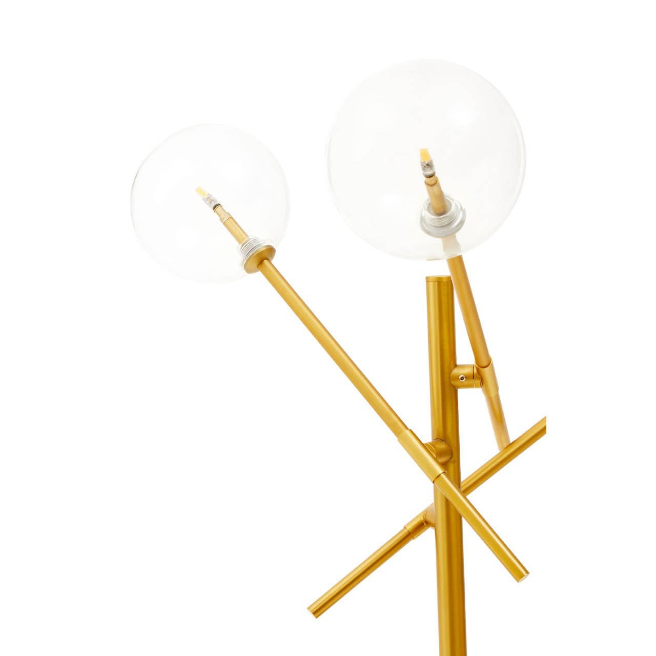 Avira Brass Finish 3 Bulb Table Lamp Avira Brass Finish 3 Bulb Table Lamp