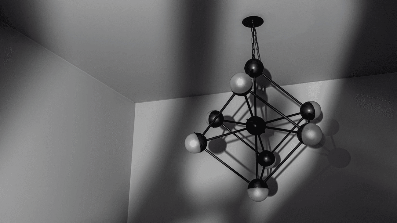 Molecule Chandelier Light