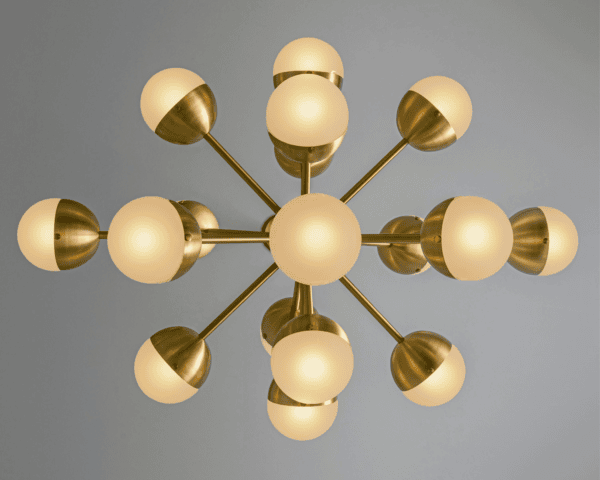 Molecule Spark Oval Chandelier Light - Image 6