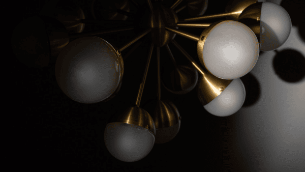 Molecule Spark Oval Chandelier Light - Image 4