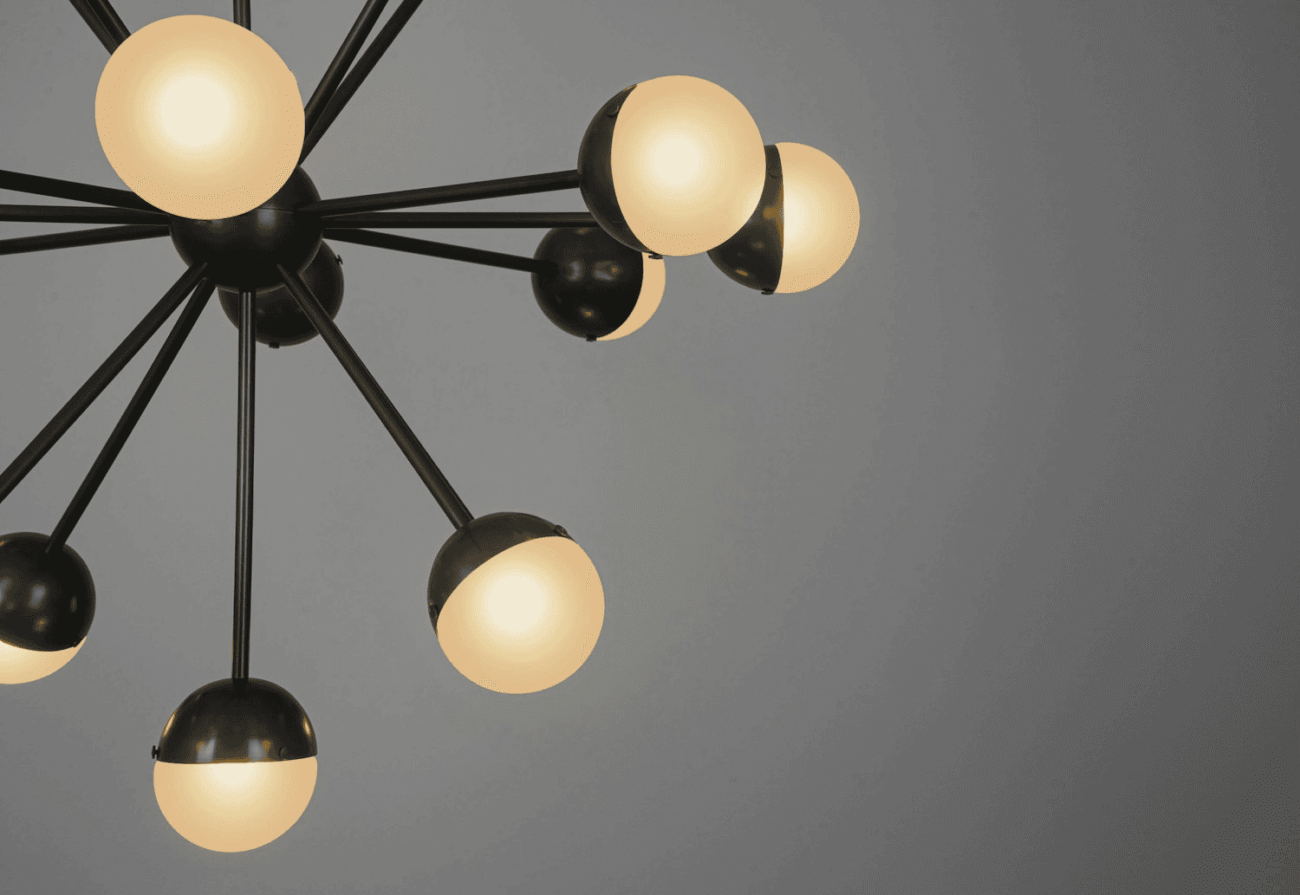 Molecule Spark Round 17 Chandelier Light