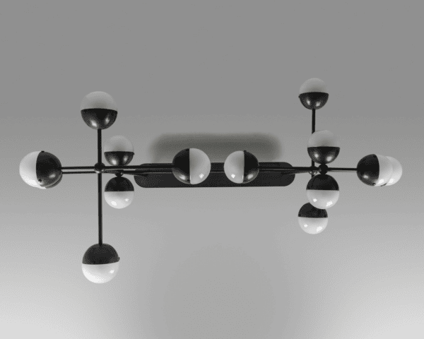 Molecule Linear Chandelier Light