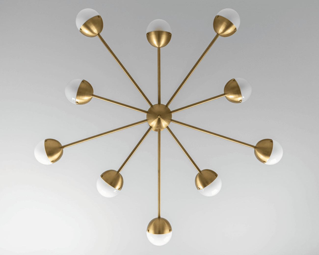 Molecule Spark Round 10 Chandelier Light