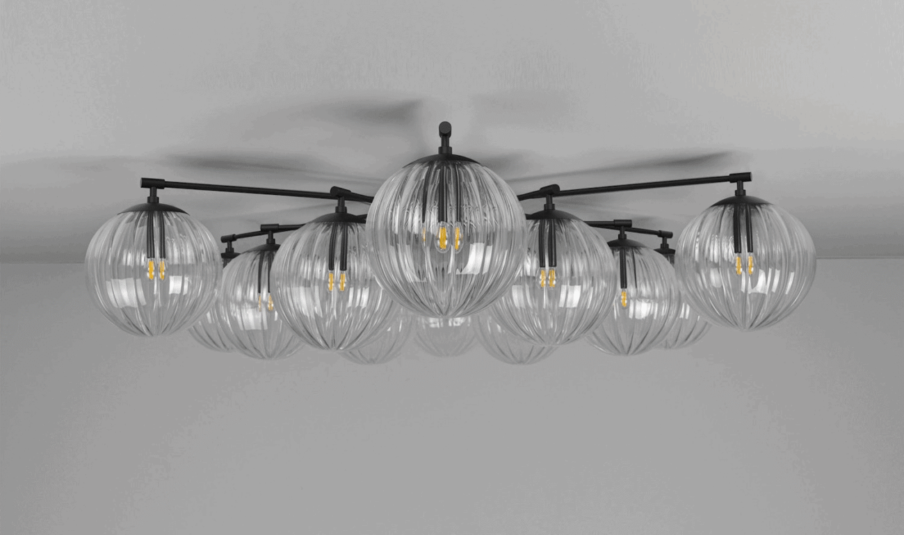 Orion Round Chandelier Light