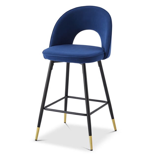Hoxton Bar Stool Bliue